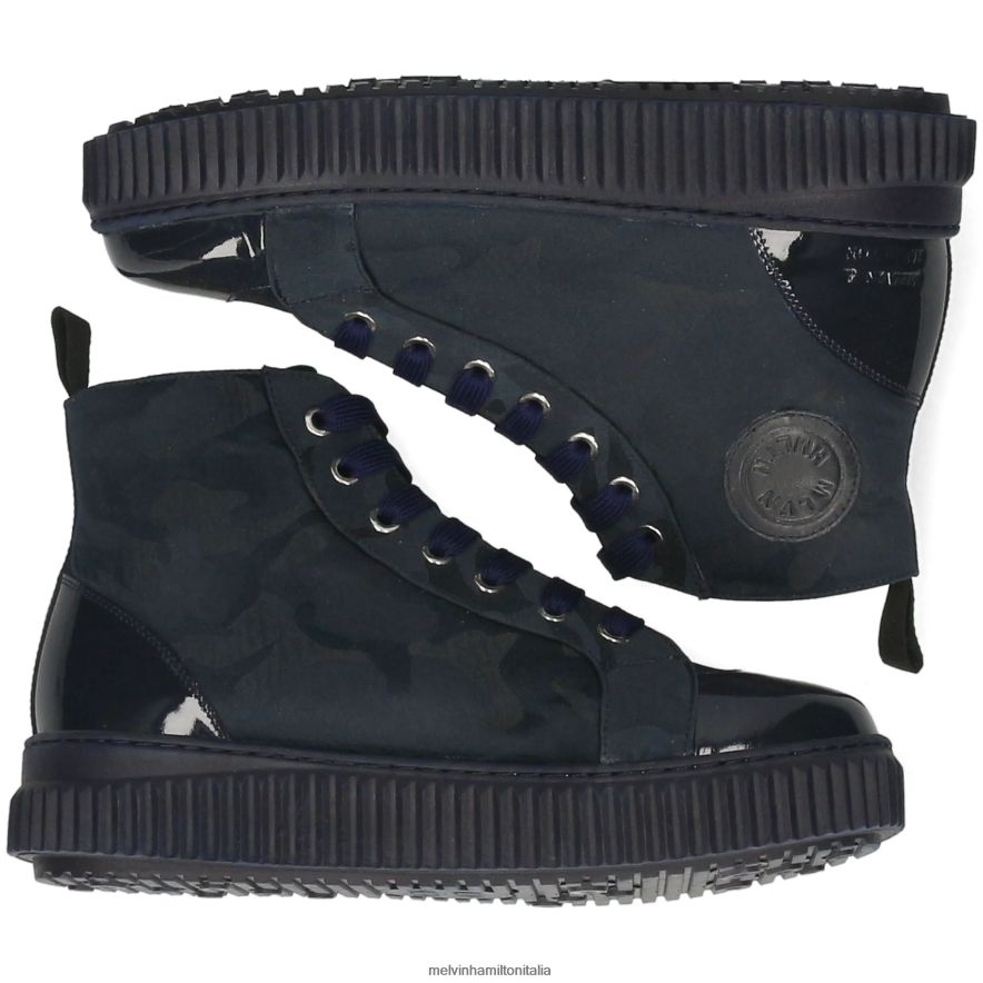 esso Melvin & Hamilton donne Nuri 3 blu scarpe da ginnastica L80P2P1791