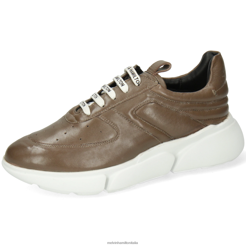 esso Melvin & Hamilton donne Tessa 2 grigio scarpe da ginnastica DLT2BB1860