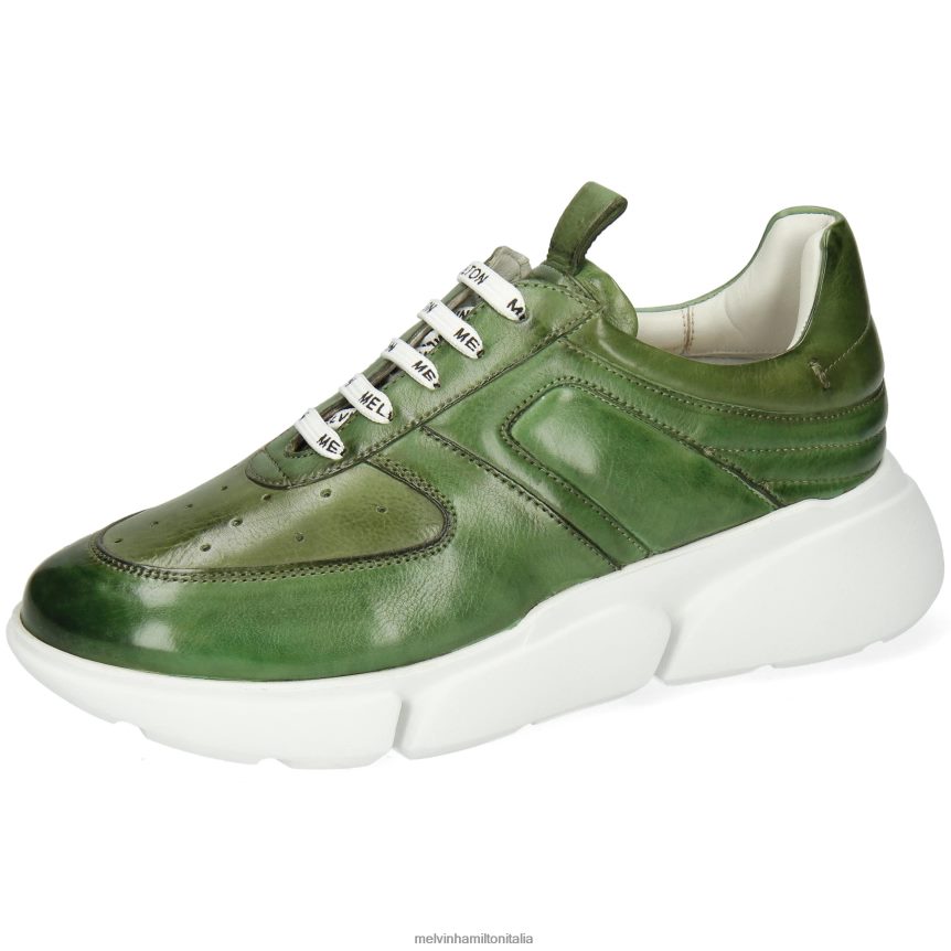 esso Melvin & Hamilton donne Tessa 2 verde scarpe da ginnastica DLT2BB1846