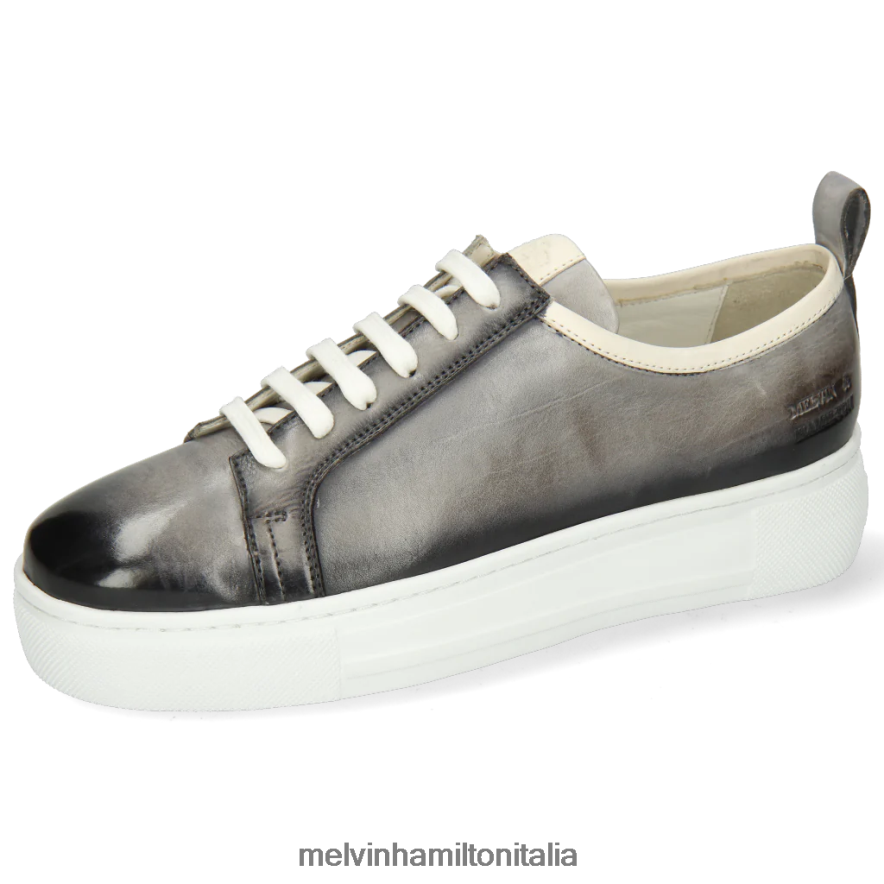 esso Melvin & Hamilton donne ambra 6 grigio scarpe da ginnastica L80P2P1844