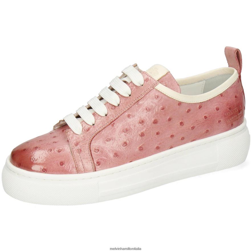 esso Melvin & Hamilton donne ambra 6 rosa scarpe da ginnastica L80P2P1834