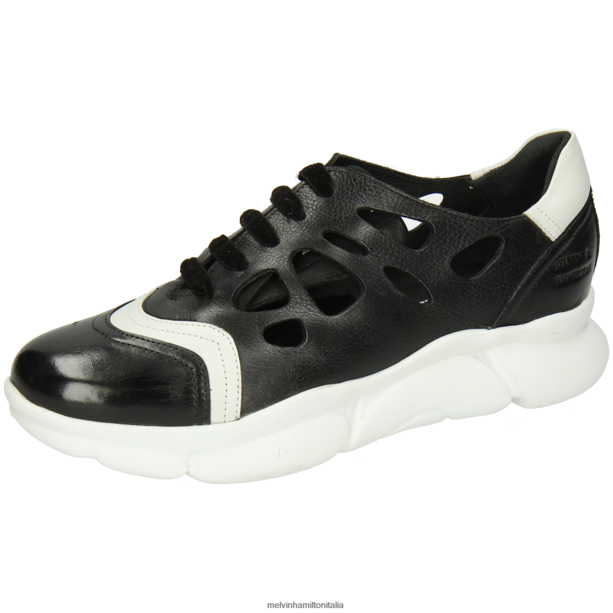 esso Melvin & Hamilton donne aprile 2 nero scarpe da ginnastica L80P2P1842