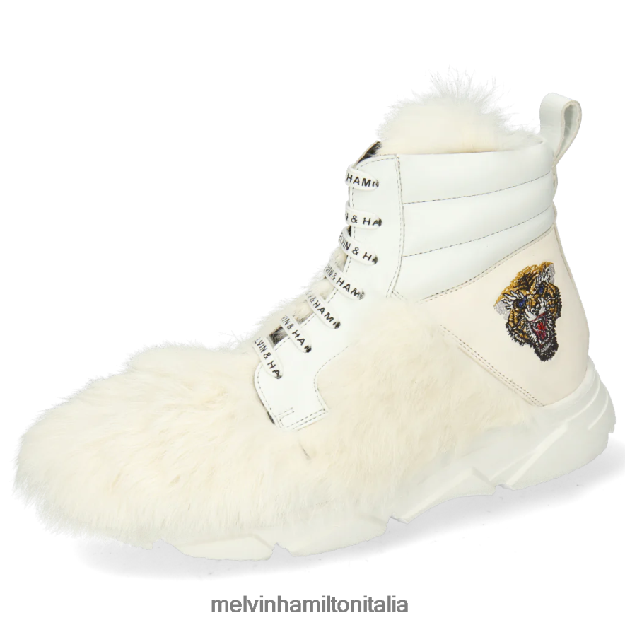 esso Melvin & Hamilton donne briana 3 bianco scarpe da ginnastica L80P2P1835