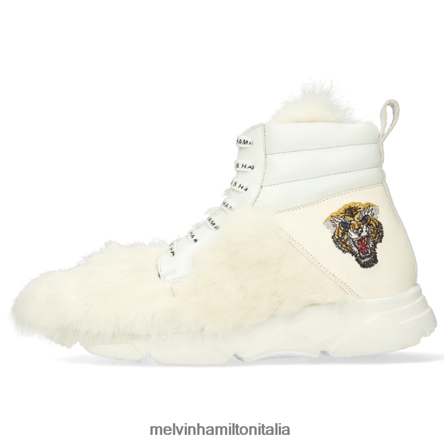 esso Melvin & Hamilton donne briana 3 bianco scarpe da ginnastica L80P2P1835