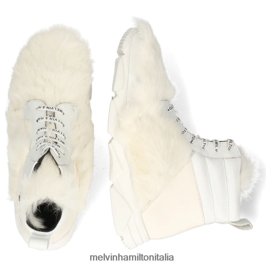 esso Melvin & Hamilton donne briana 3 bianco scarpe da ginnastica L80P2P1835