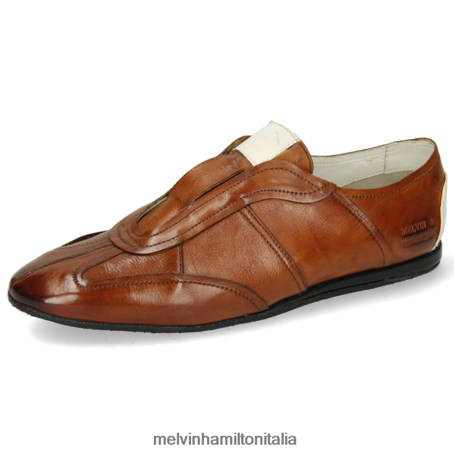 esso Melvin & Hamilton donne perla 7 marrone scarpe da ginnastica L80P2P1832