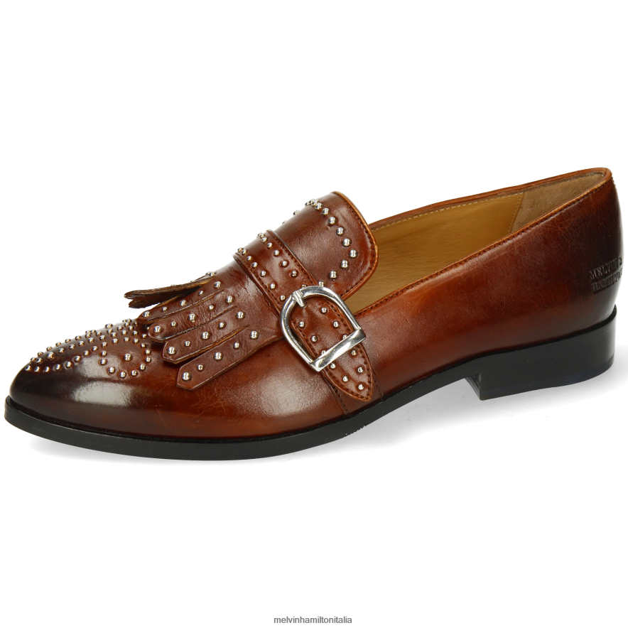 esso Melvin & Hamilton donne Jessy 26 marrone scarpe da monaco L80P2P1488