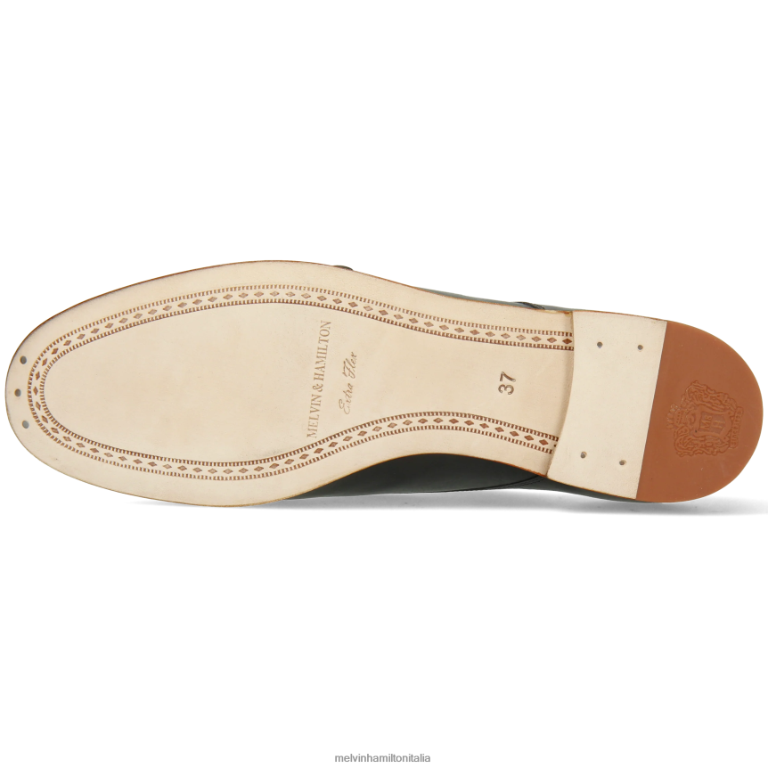 esso Melvin & Hamilton donne Scarlett 68 nero scarpe da monaco DLT2BB1482