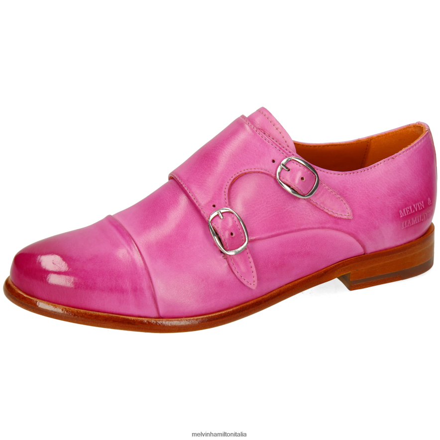 esso Melvin & Hamilton donne Selina 87 rosa scarpe da monaco L80P2P1478