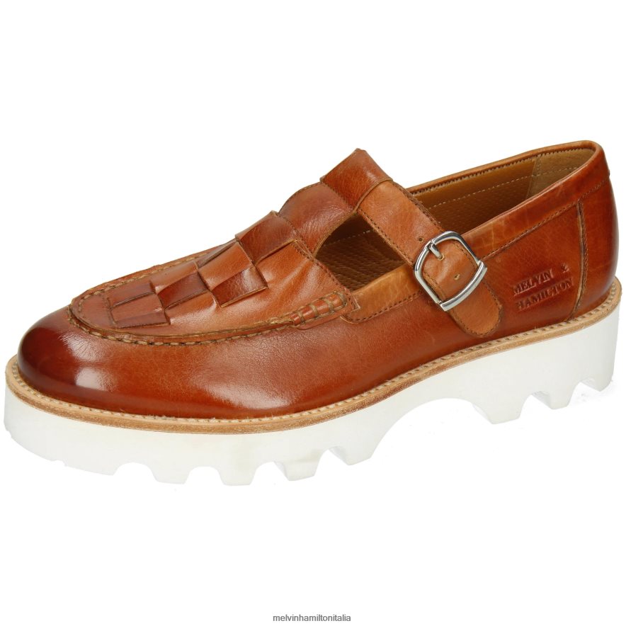 esso Melvin & Hamilton donne giada 14 marrone scarpe da monaco L80P2P1491
