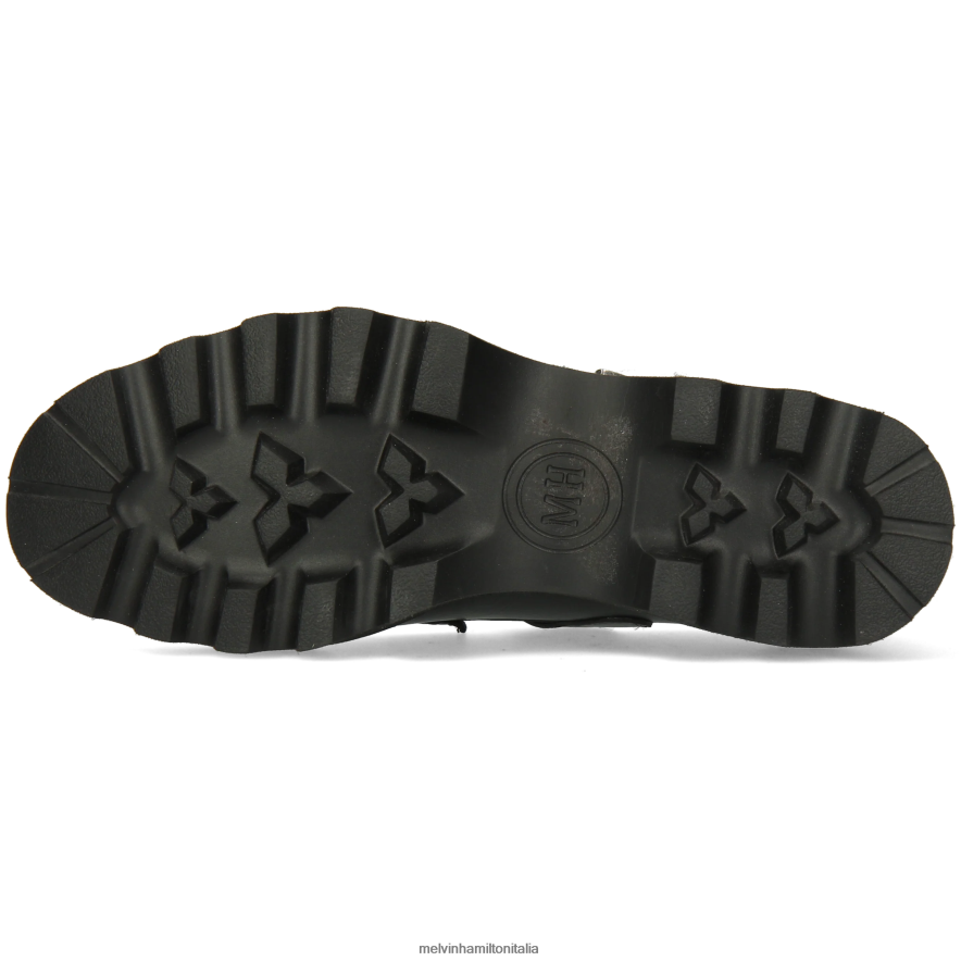 esso Melvin & Hamilton donne giada 14 nero scarpe da monaco L80P2P1497