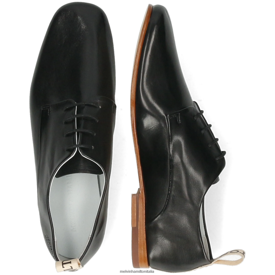 esso Melvin & Hamilton donne Camilla 5 nero scarpe derby L80P2P1512