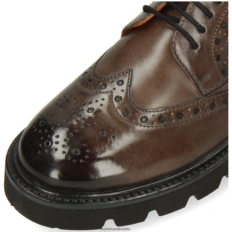 esso Melvin & Hamilton donne Jenny 6 grigio scarpe derby L80P2P1503