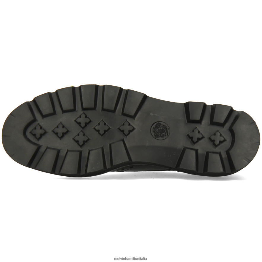 esso Melvin & Hamilton donne Jenny 6 nero scarpe derby L80P2P1500