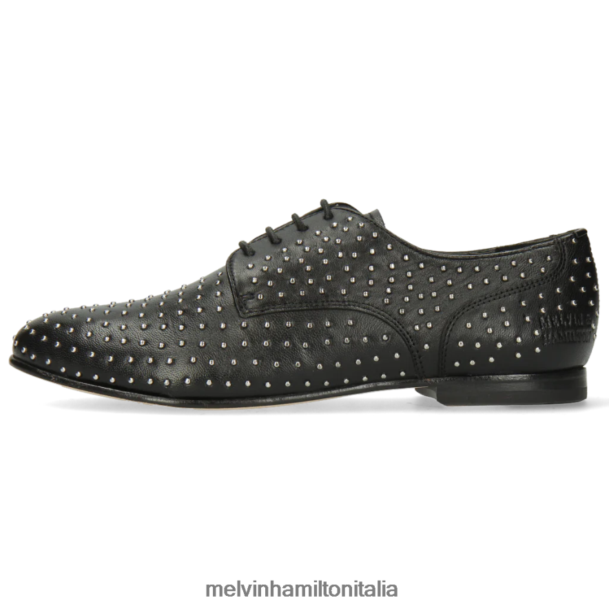 esso Melvin & Hamilton donne Sonia 10 nero scarpe derby L80P2P1522
