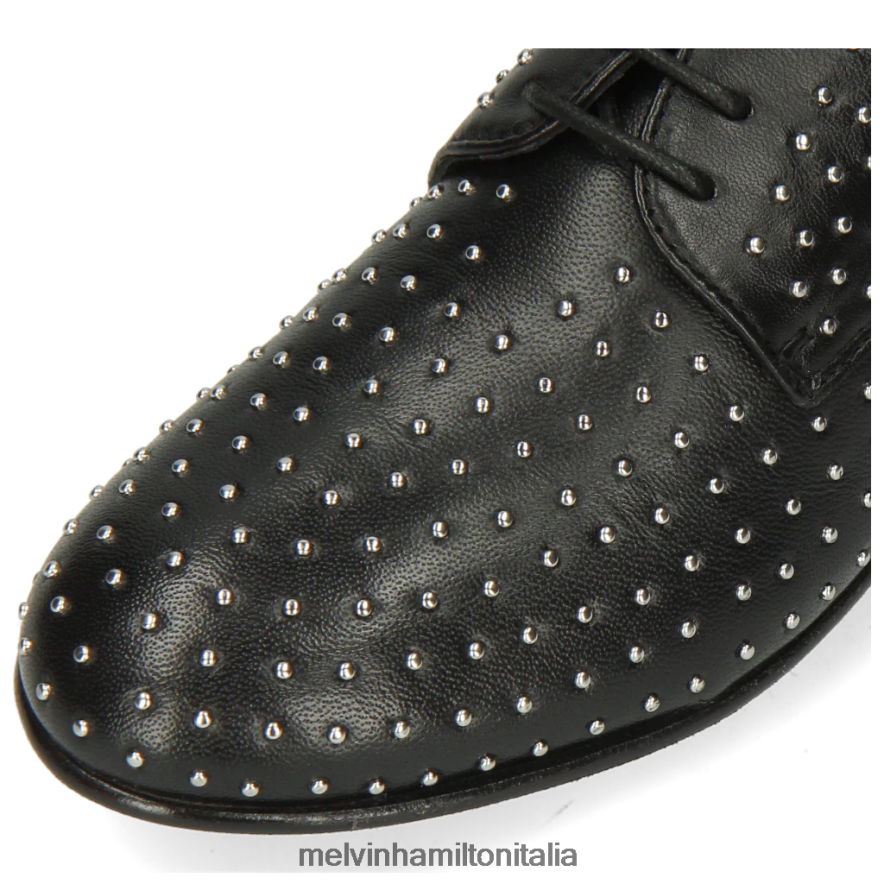 esso Melvin & Hamilton donne Sonia 10 nero scarpe derby L80P2P1522