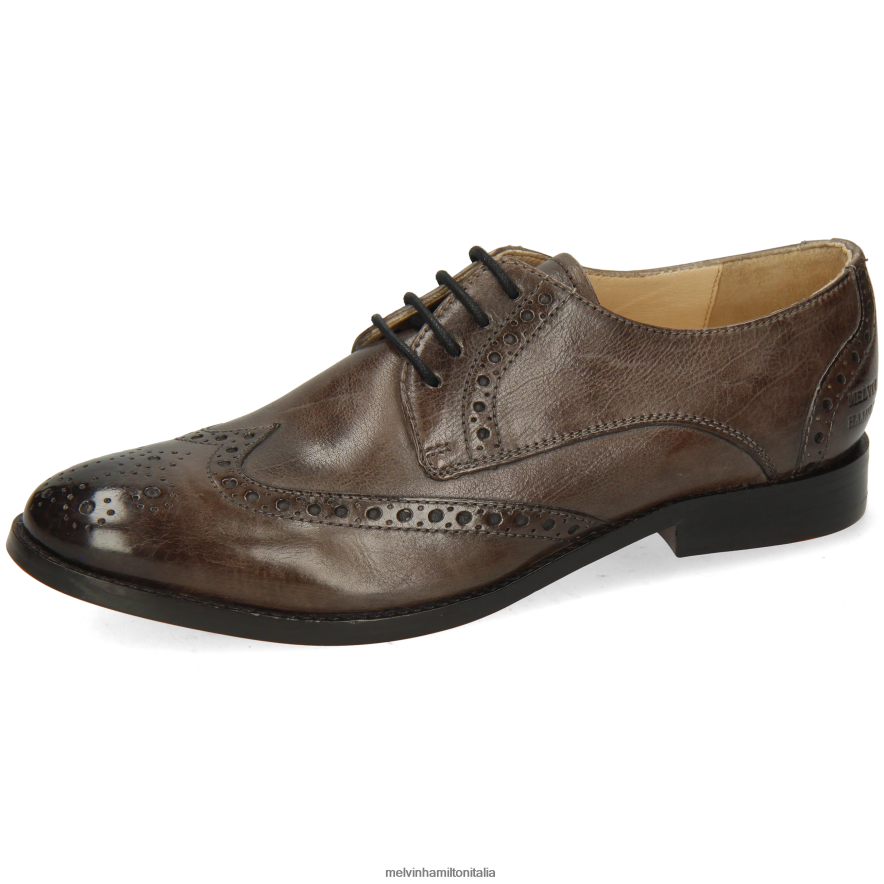 esso Melvin & Hamilton donne amélie 3 grigio scarpe derby L80P2P1511