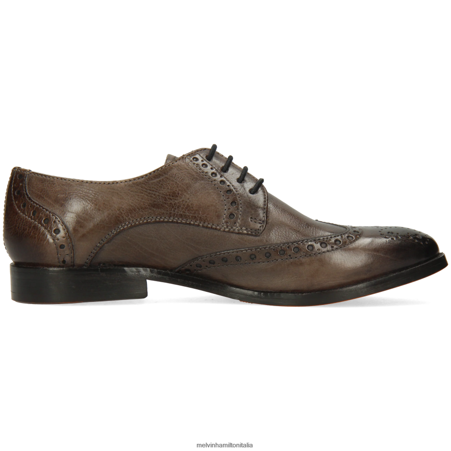 esso Melvin & Hamilton donne amélie 3 grigio scarpe derby L80P2P1511