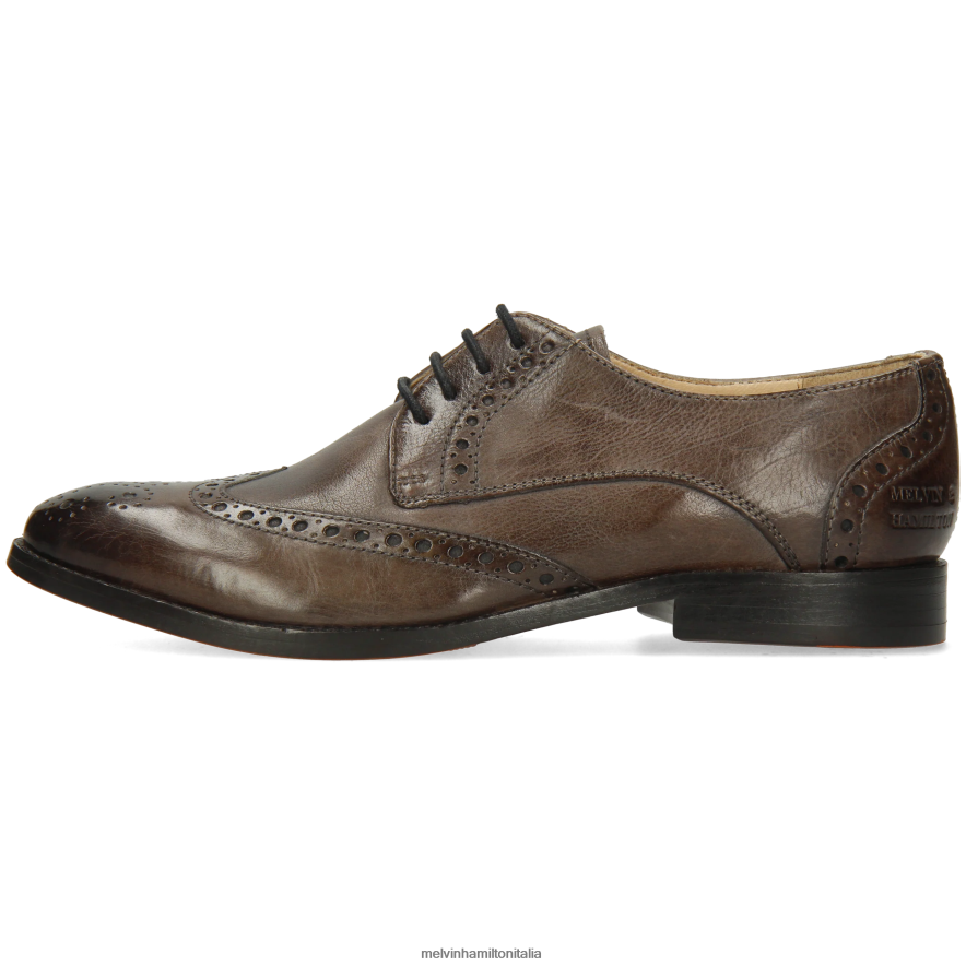 esso Melvin & Hamilton donne amélie 3 grigio scarpe derby L80P2P1511