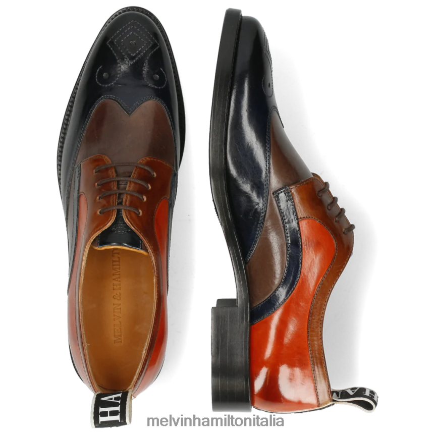 esso Melvin & Hamilton donne betta 16 multi scarpe derby DLT2BB1527