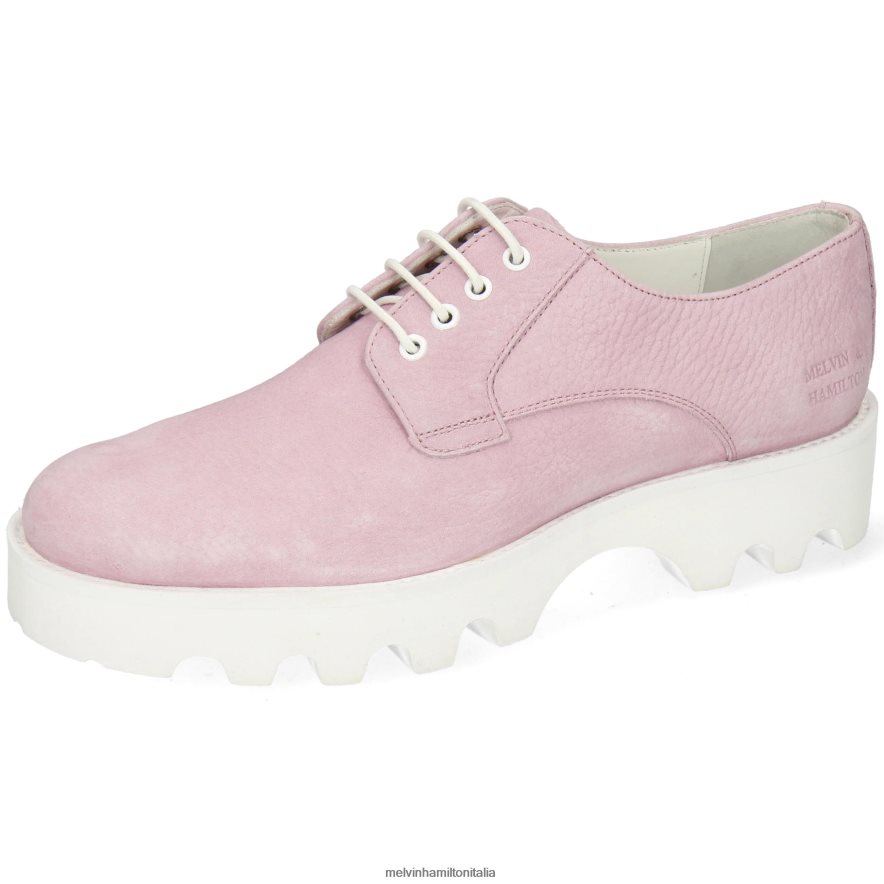 esso Melvin & Hamilton donne giada 13 rosa scarpe derby L80P2P1521
