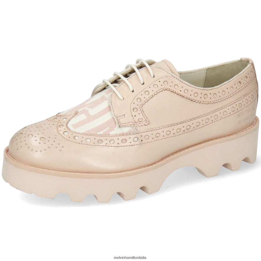 esso Melvin & Hamilton donne giada 2 rosa scarpe derby L80P2P1513