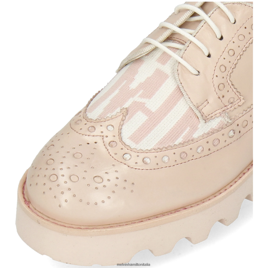 esso Melvin & Hamilton donne giada 2 rosa scarpe derby L80P2P1513