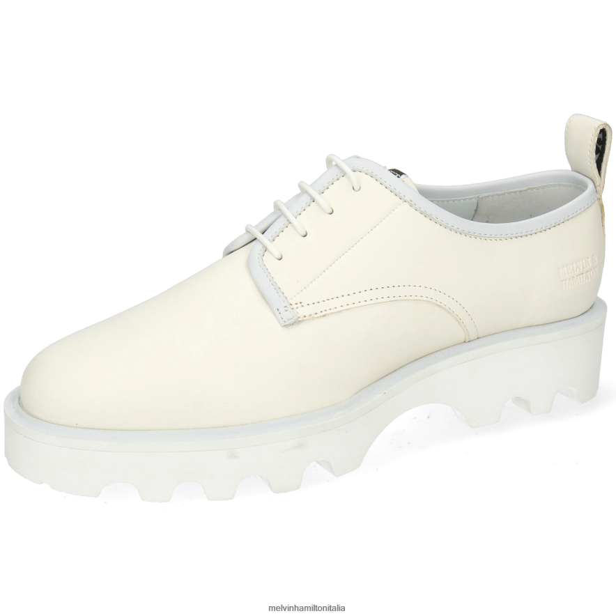 esso Melvin & Hamilton donne mega 21 bianco scarpe derby L80P2P1514