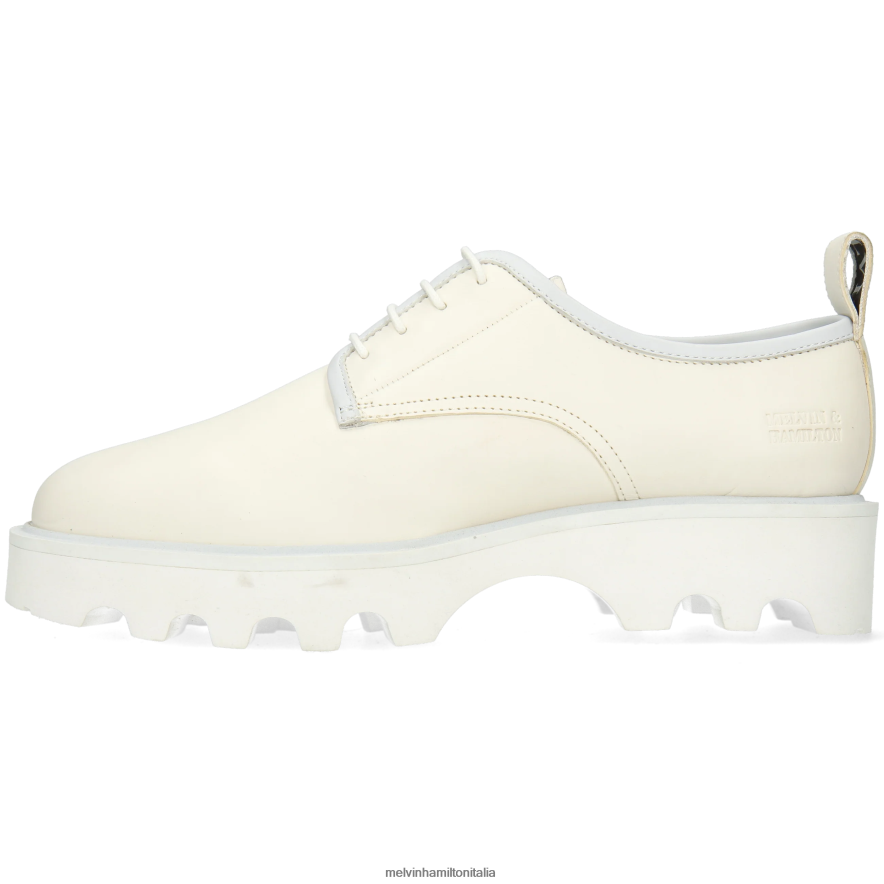 esso Melvin & Hamilton donne mega 21 bianco scarpe derby L80P2P1514