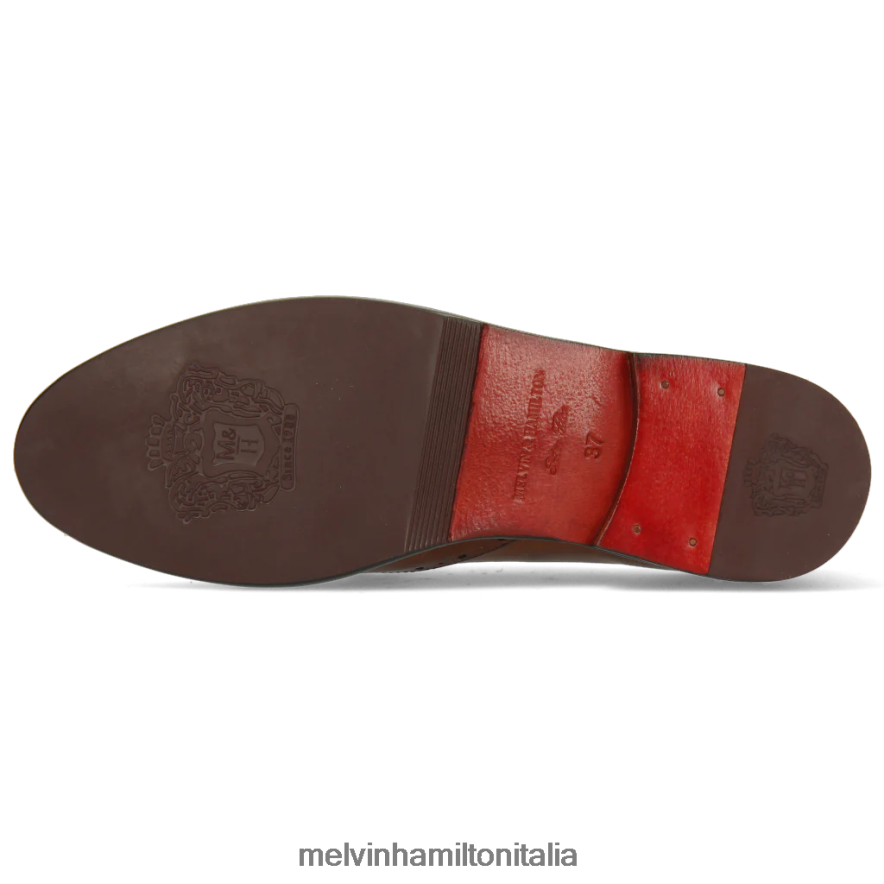 esso Melvin & Hamilton donne selina 41 marrone scarpe derby L80P2P1516
