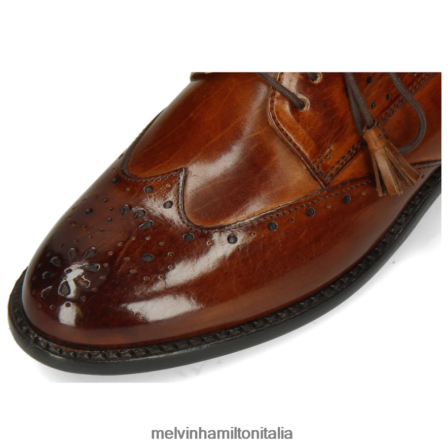 esso Melvin & Hamilton donne selina 41 marrone scarpe derby L80P2P1516
