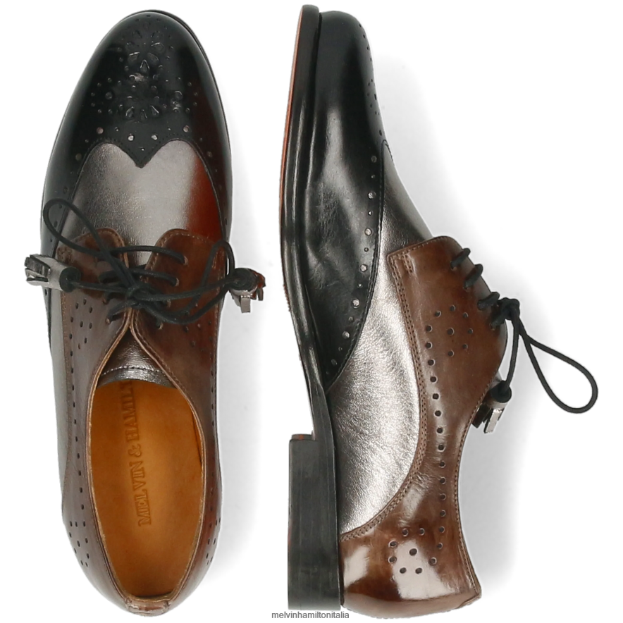 esso Melvin & Hamilton donne selina 41 multi scarpe derby L80P2P1508
