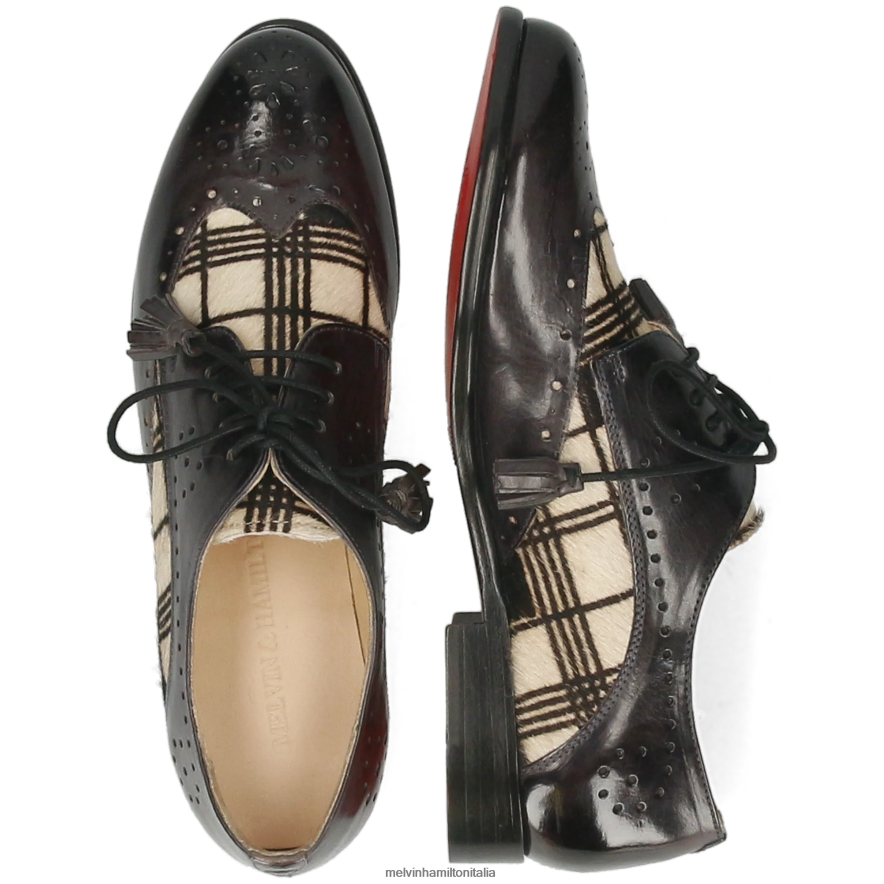 esso Melvin & Hamilton donne selina 41 nero scarpe derby L80P2P1510