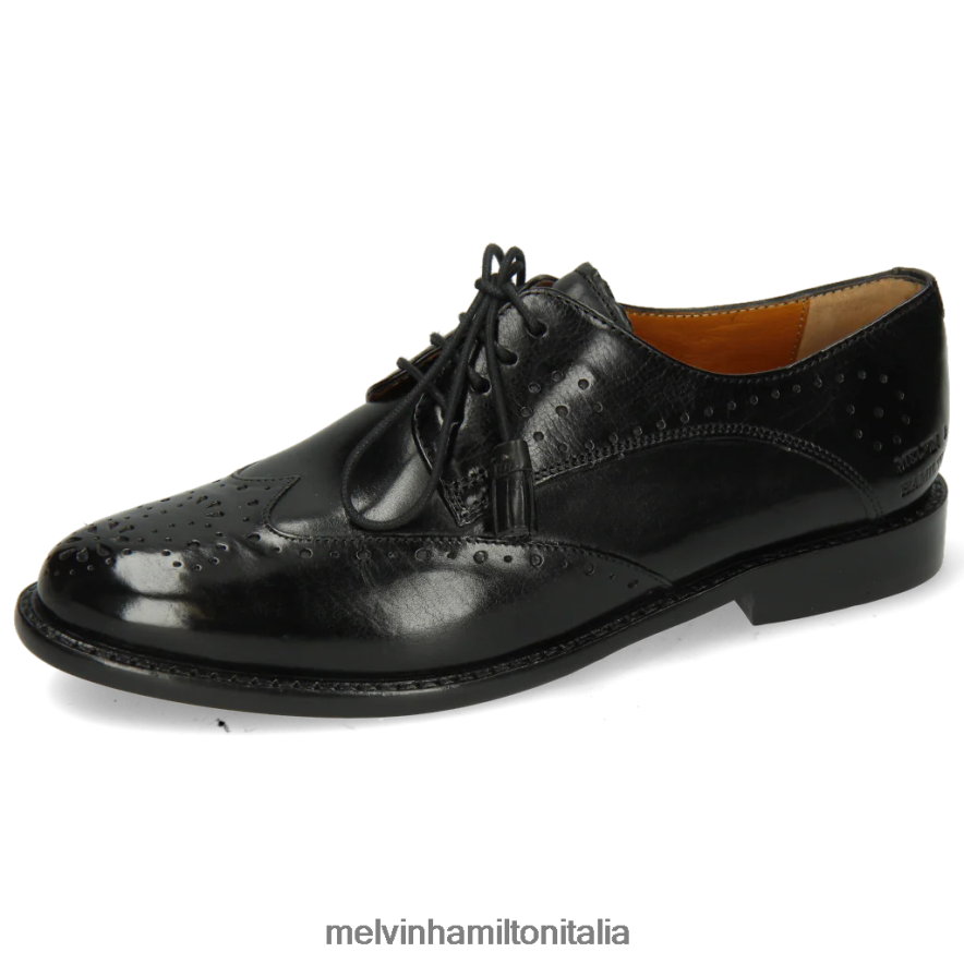 esso Melvin & Hamilton donne selina 41 nero scarpe derby L80P2P1528