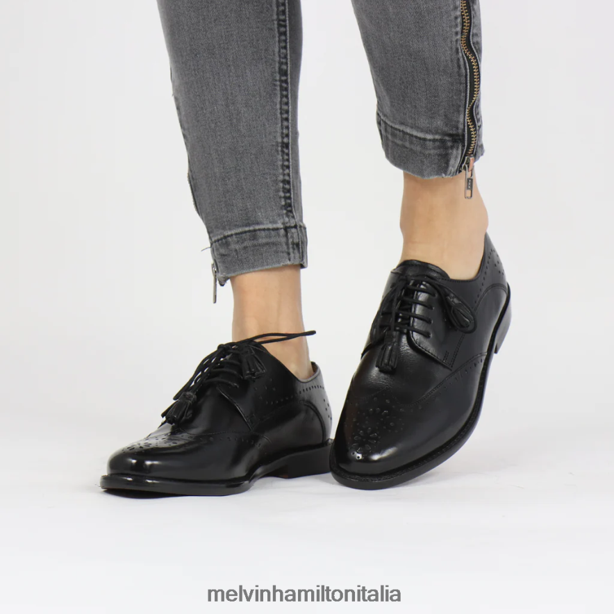 esso Melvin & Hamilton donne selina 41 nero scarpe derby L80P2P1528