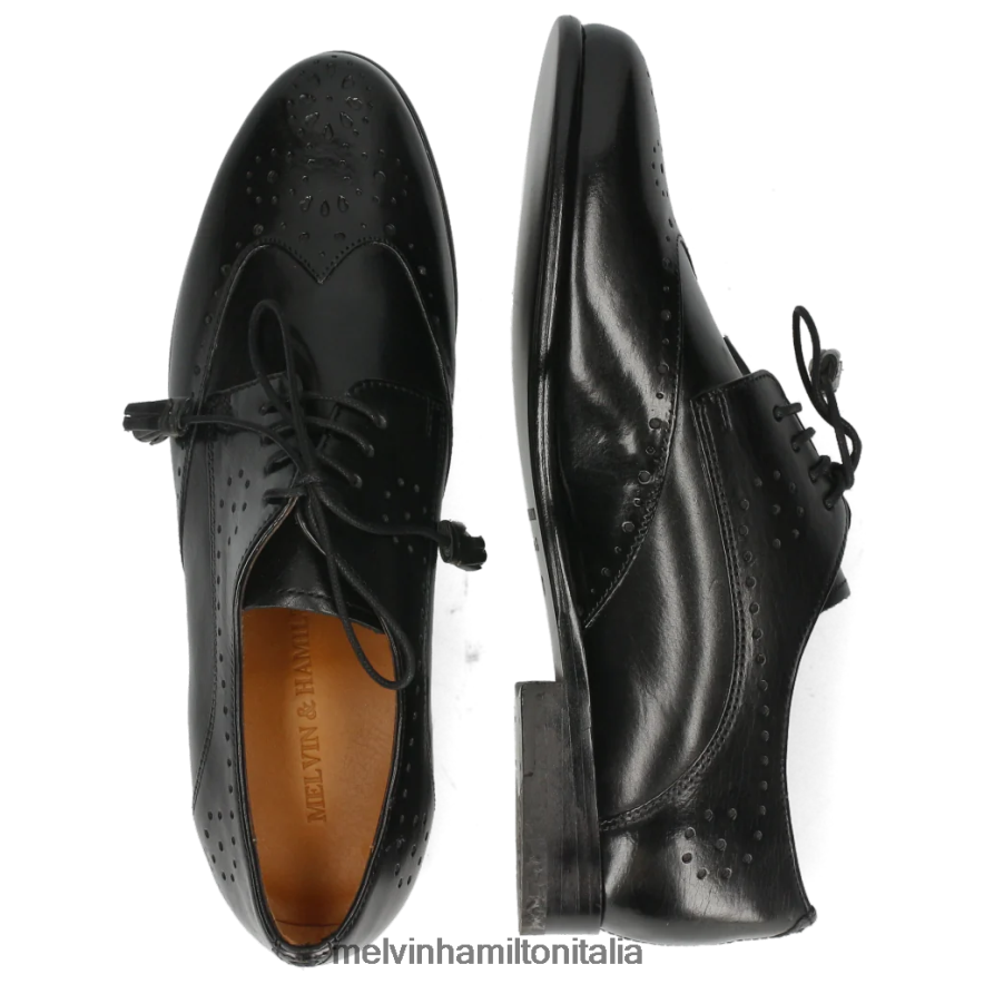 esso Melvin & Hamilton donne selina 41 nero scarpe derby L80P2P1532