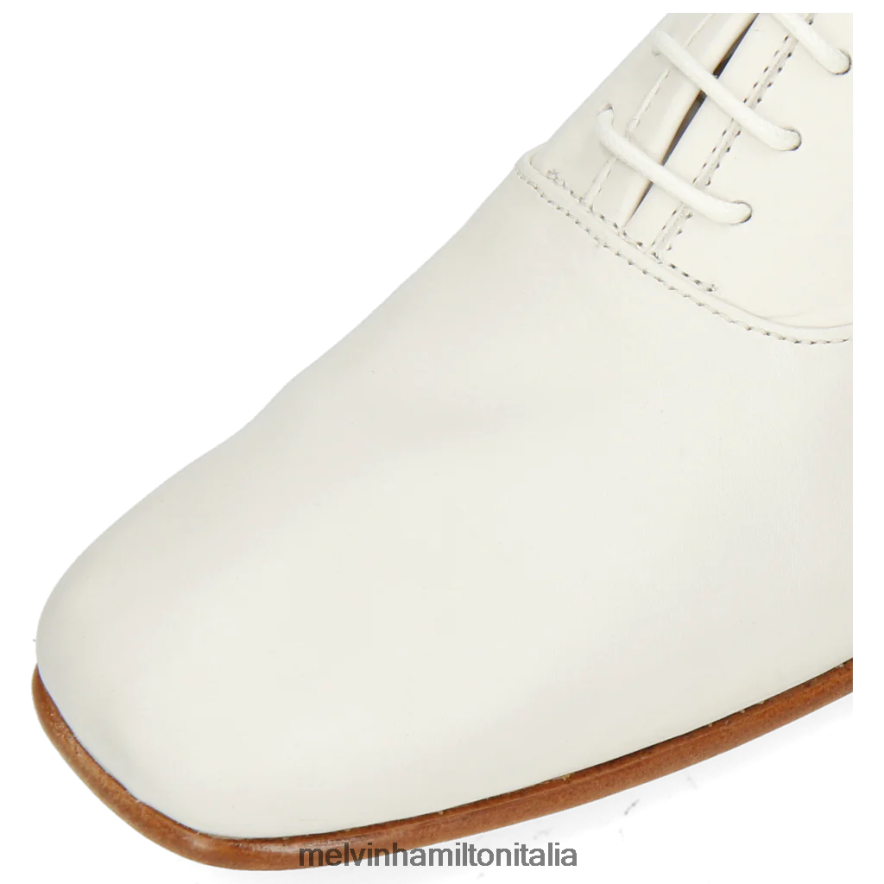 esso Melvin & Hamilton donne Camilla 1 bianco scarpe oxford L80P2P1300