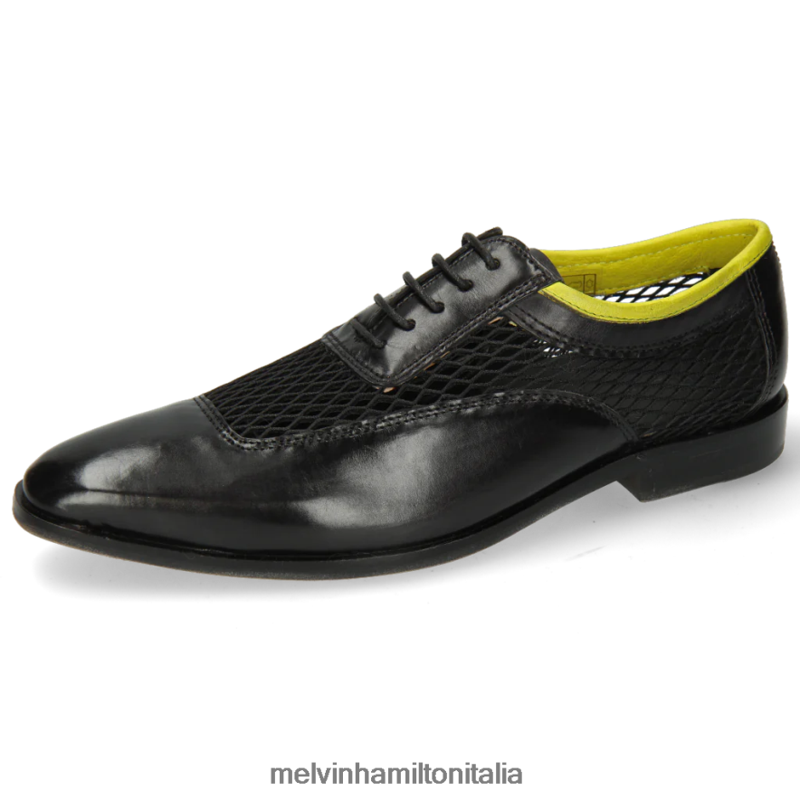 esso Melvin & Hamilton donne Sara 1 nero scarpe oxford L80P2P1289