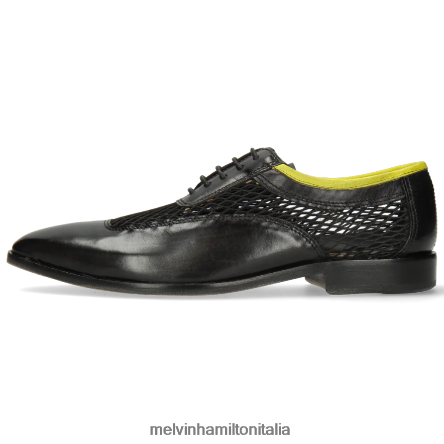 esso Melvin & Hamilton donne Sara 1 nero scarpe oxford L80P2P1289
