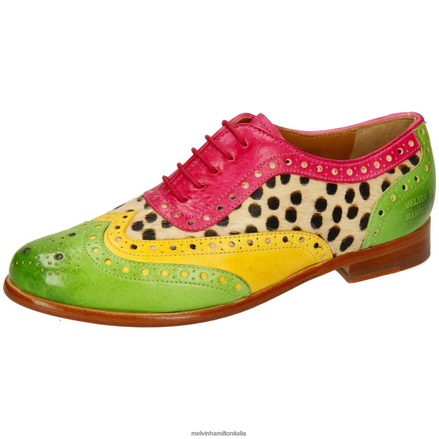 esso Melvin & Hamilton donne Selina 56 multi scarpe oxford L80P2P1278