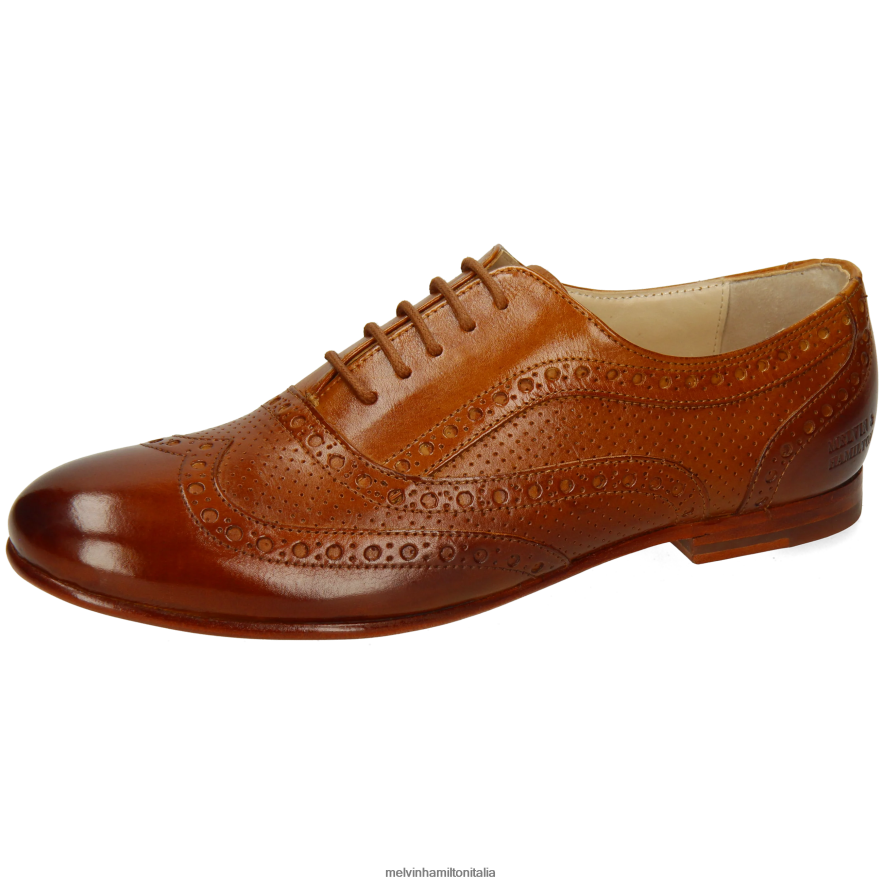 esso Melvin & Hamilton donne Sonia 1 marrone scarpe oxford L80P2P1260