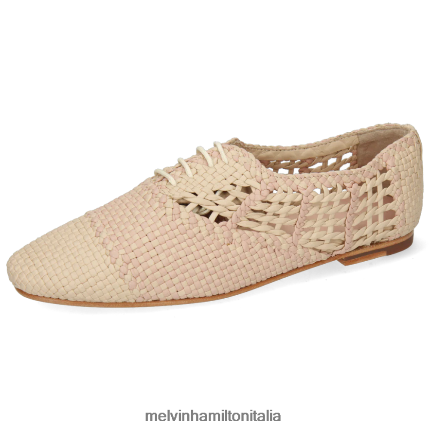 esso Melvin & Hamilton donne aviana 3 beige scarpe oxford L80P2P1294
