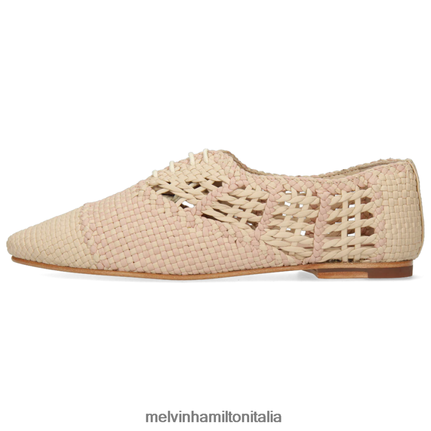 esso Melvin & Hamilton donne aviana 3 beige scarpe oxford L80P2P1294