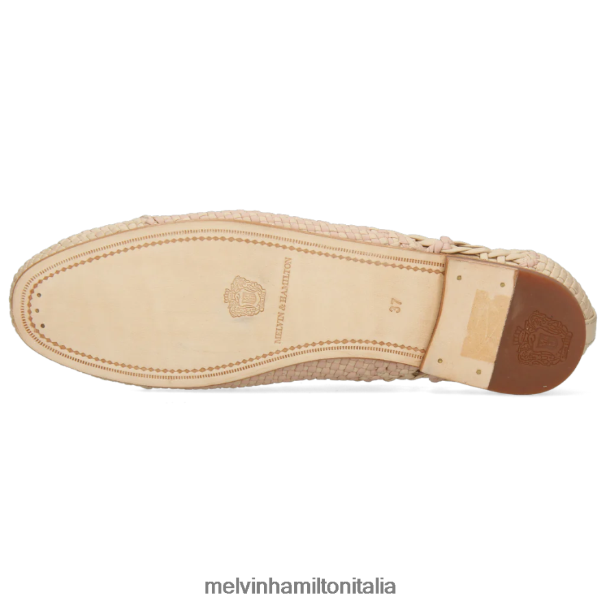 esso Melvin & Hamilton donne aviana 3 beige scarpe oxford L80P2P1294