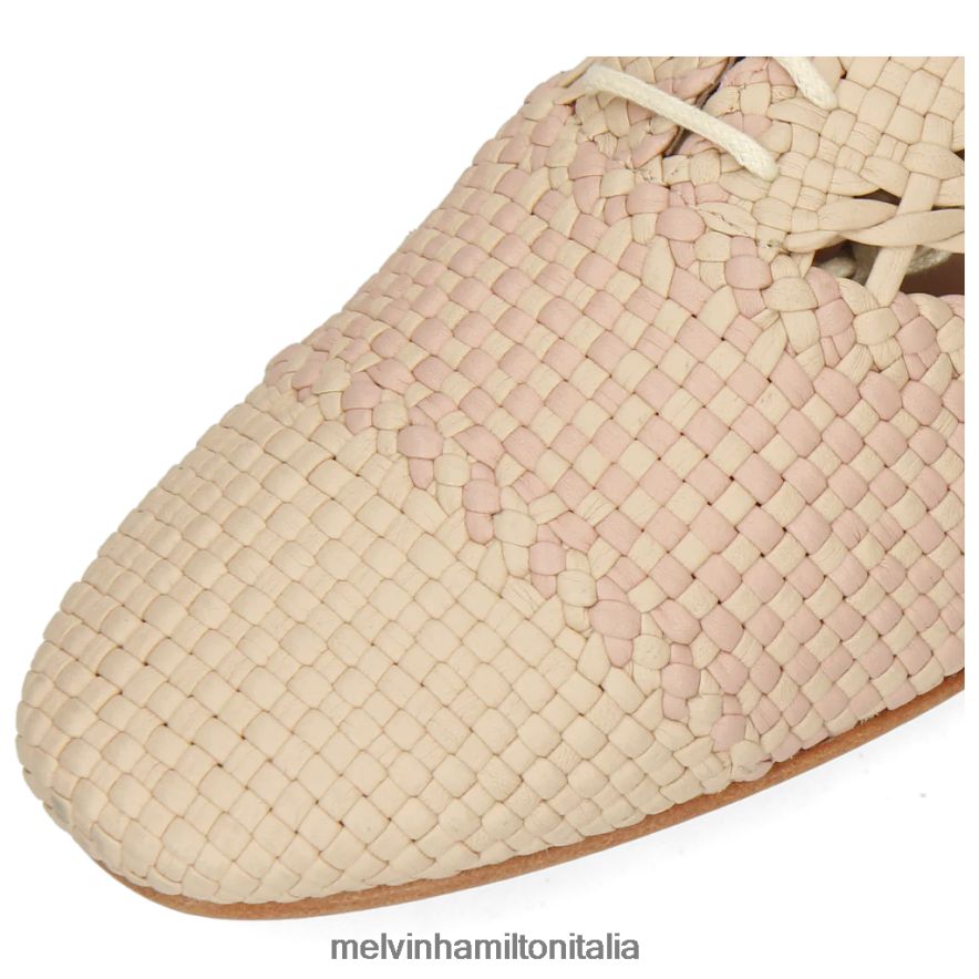 esso Melvin & Hamilton donne aviana 3 beige scarpe oxford L80P2P1294