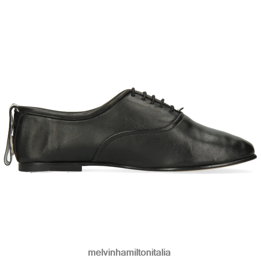 esso Melvin & Hamilton donne iride 13 nero scarpe oxford L80P2P1287