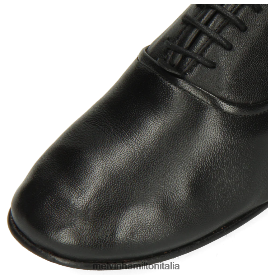 esso Melvin & Hamilton donne iride 13 nero scarpe oxford L80P2P1287