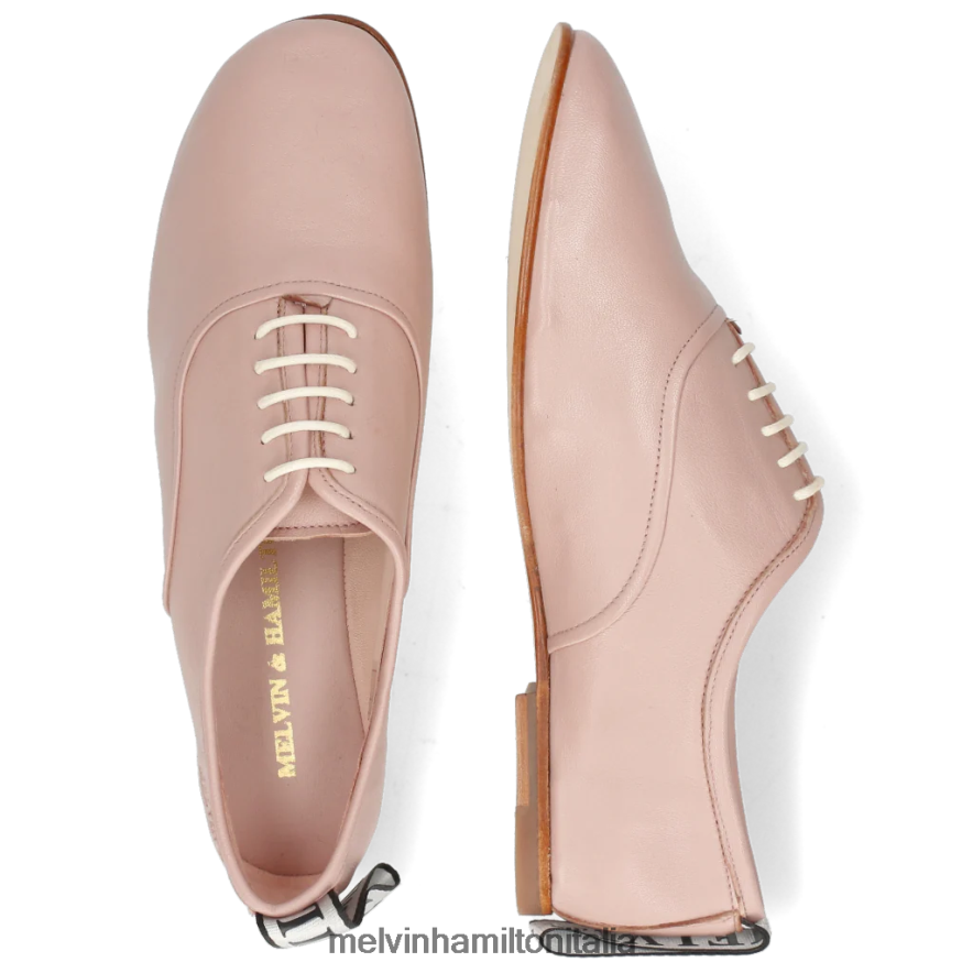 esso Melvin & Hamilton donne iride 13 rosa scarpe oxford L80P2P1284