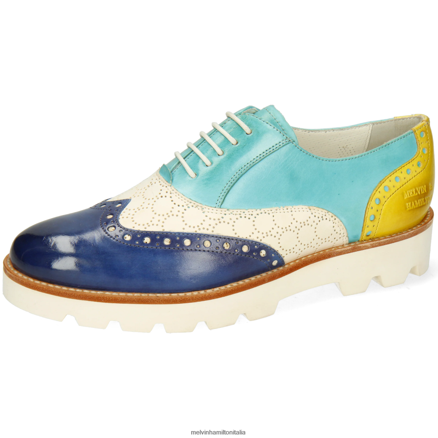 esso Melvin & Hamilton donne selina 24 multi scarpe oxford L80P2P1261