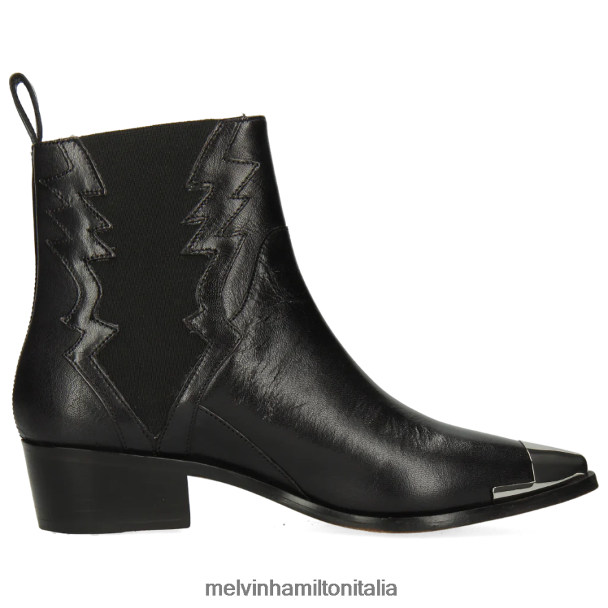 esso Melvin & Hamilton donne 1 maggio nero stivaletti L80P2P1133